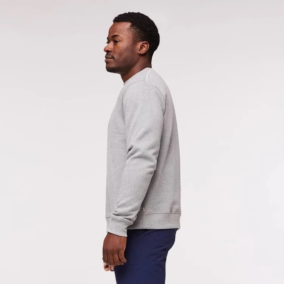 BRAND NWT Cotopaxi Men S Traveling Llama Organic Crew Sweatshirt in Heather - Picture 3 of 11